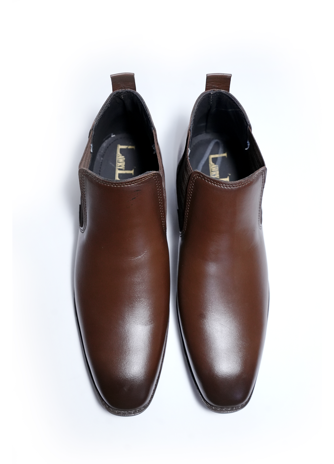 L-1901 Chocolate Brown Chelsea Formal Boot