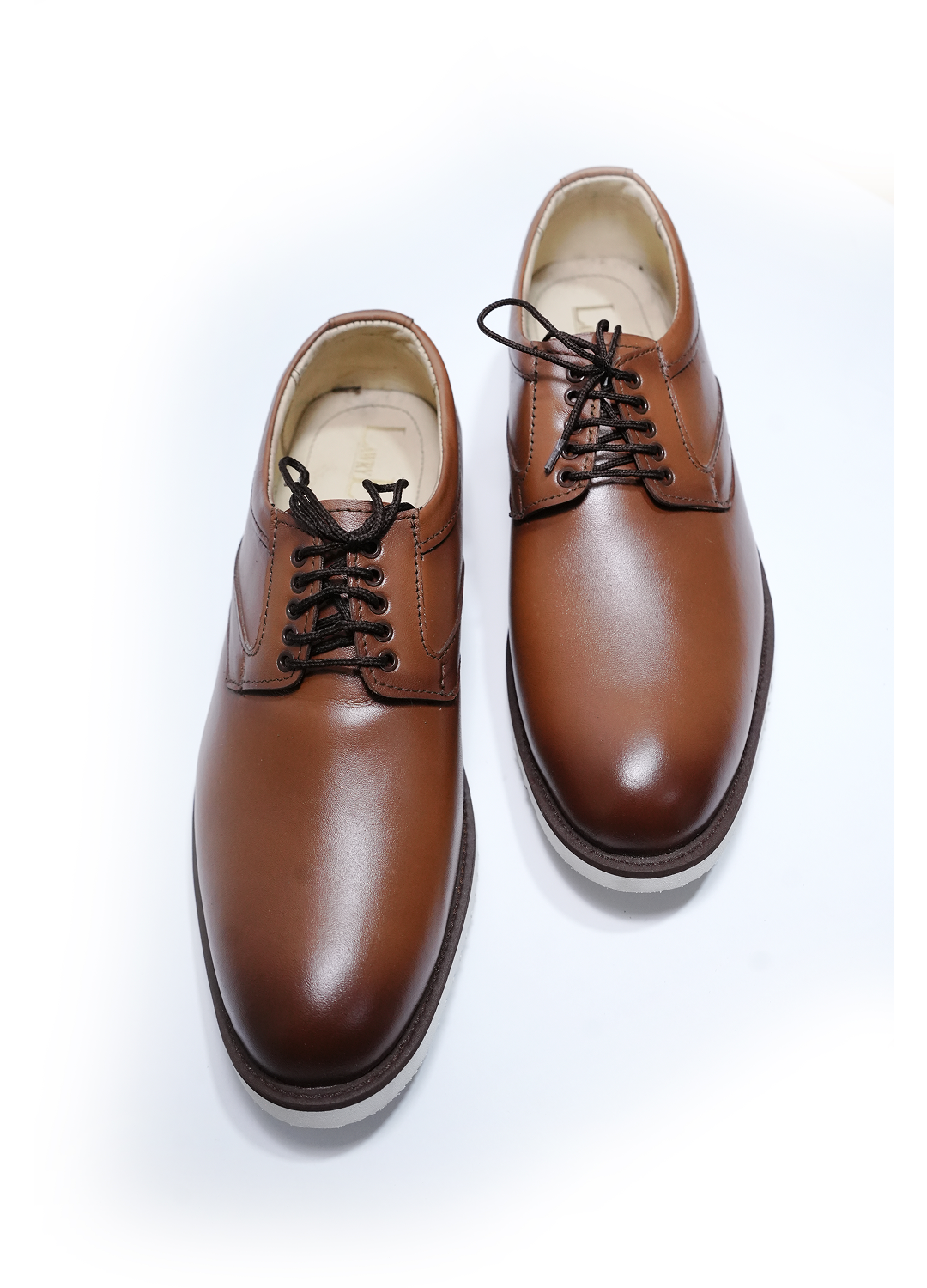 L-179 Mustard white Brown Casual Shoe