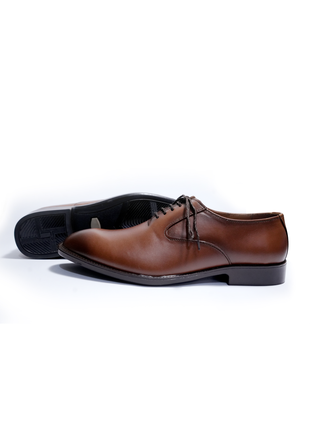 L-0041 Matte Brown Two Tone Shoe