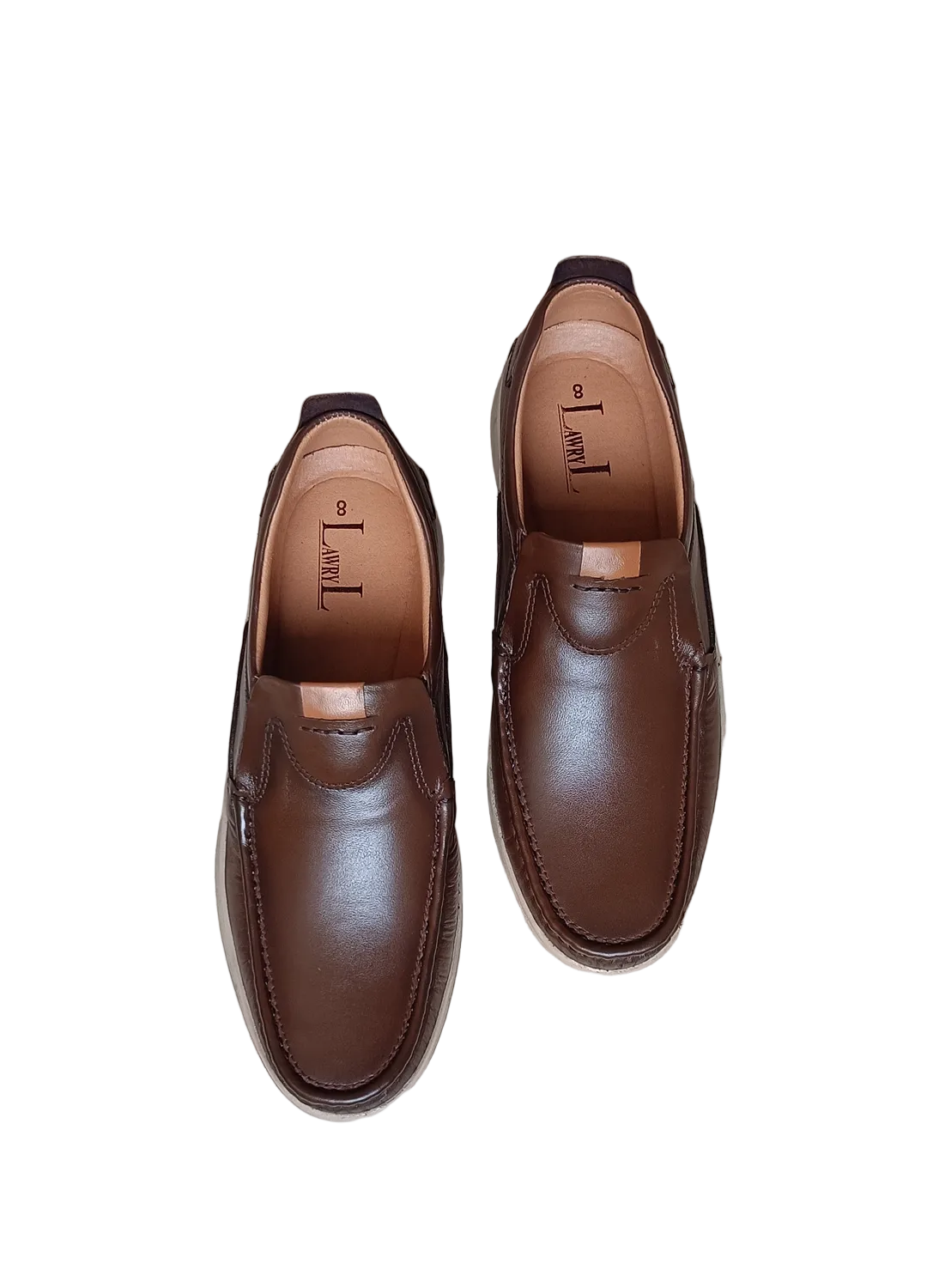 L-0025 Matte Finish Chocolate Brown Casual Shoe