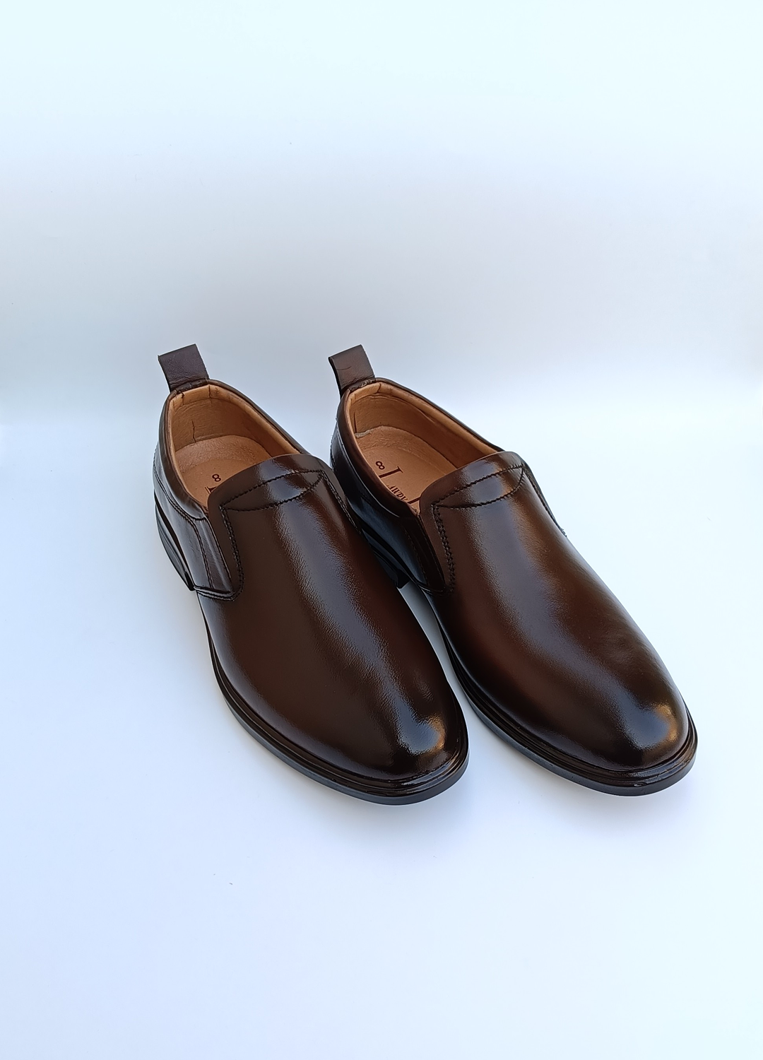 L-0074 Classic Brown Gam Formal Shoe