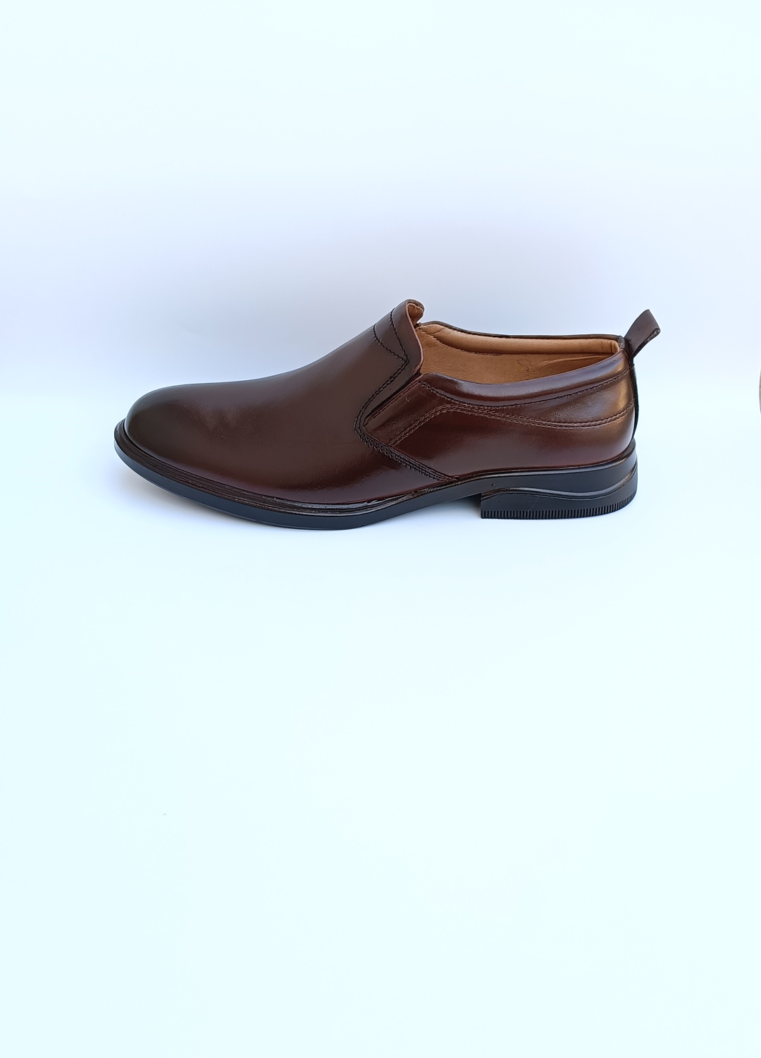 L-0074 Classic Brown Gam Formal Shoe