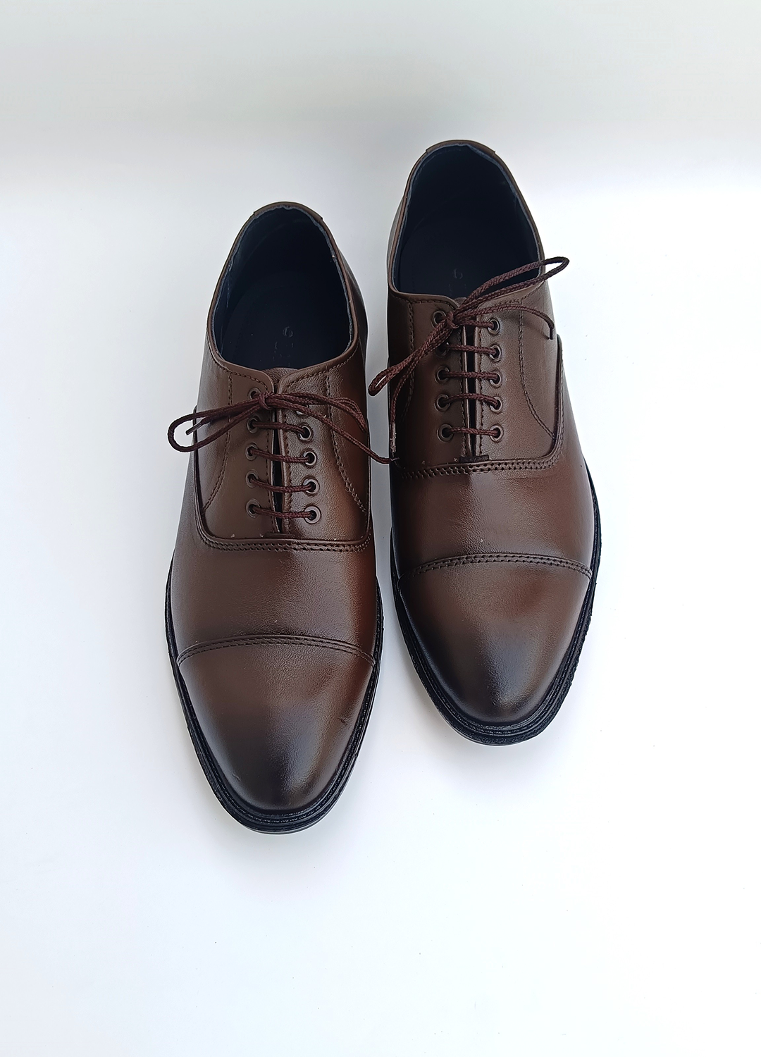 L-0045 Mustard Brown Oxford Formal Shoe