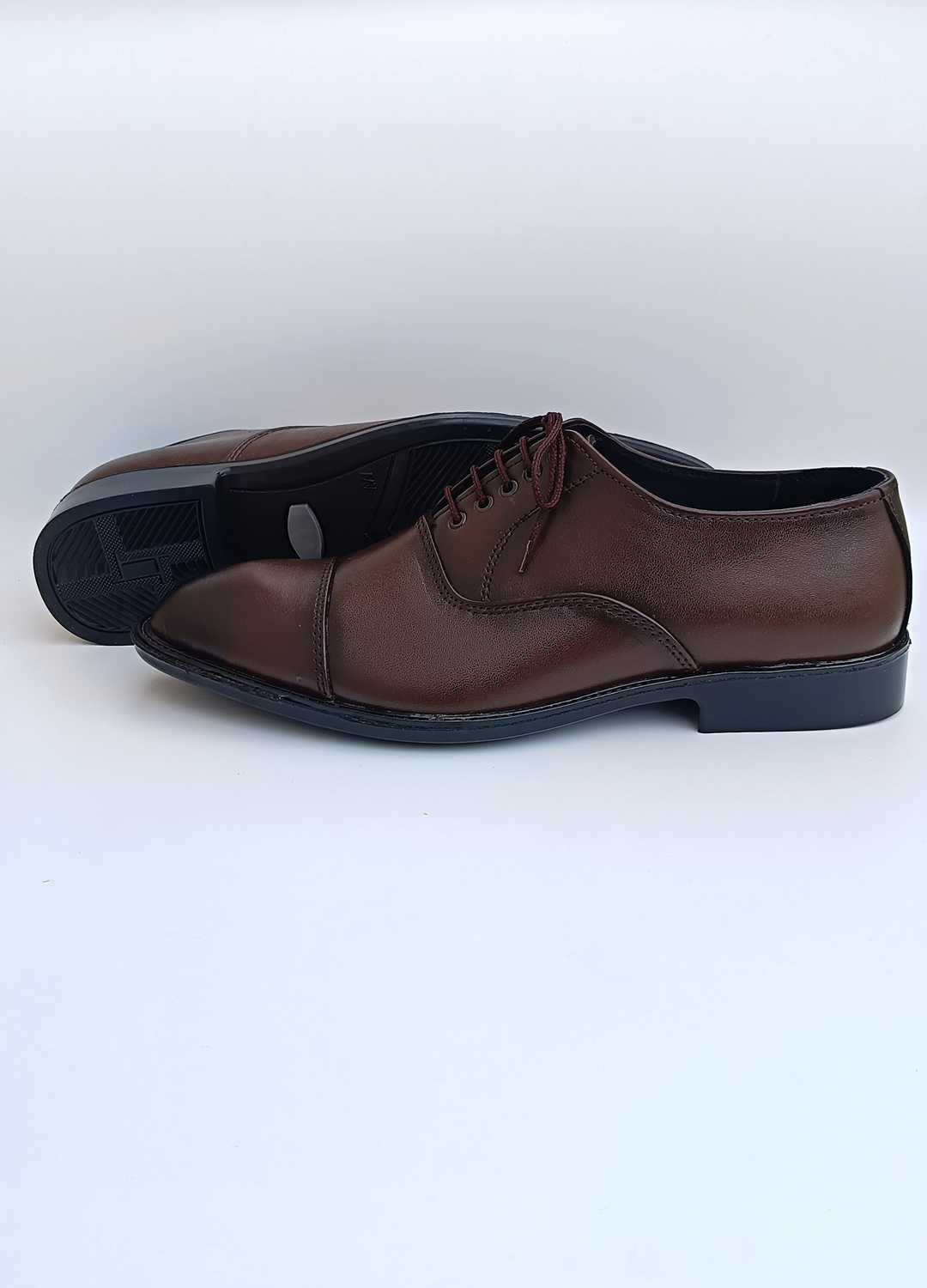 L-0045 Mustard Brown Oxford Formal Shoe