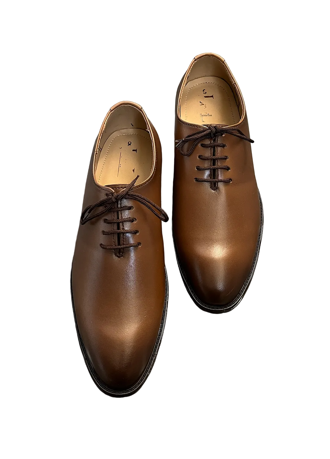 L-0042 Wholecut Mustard Brown Formal Shoe