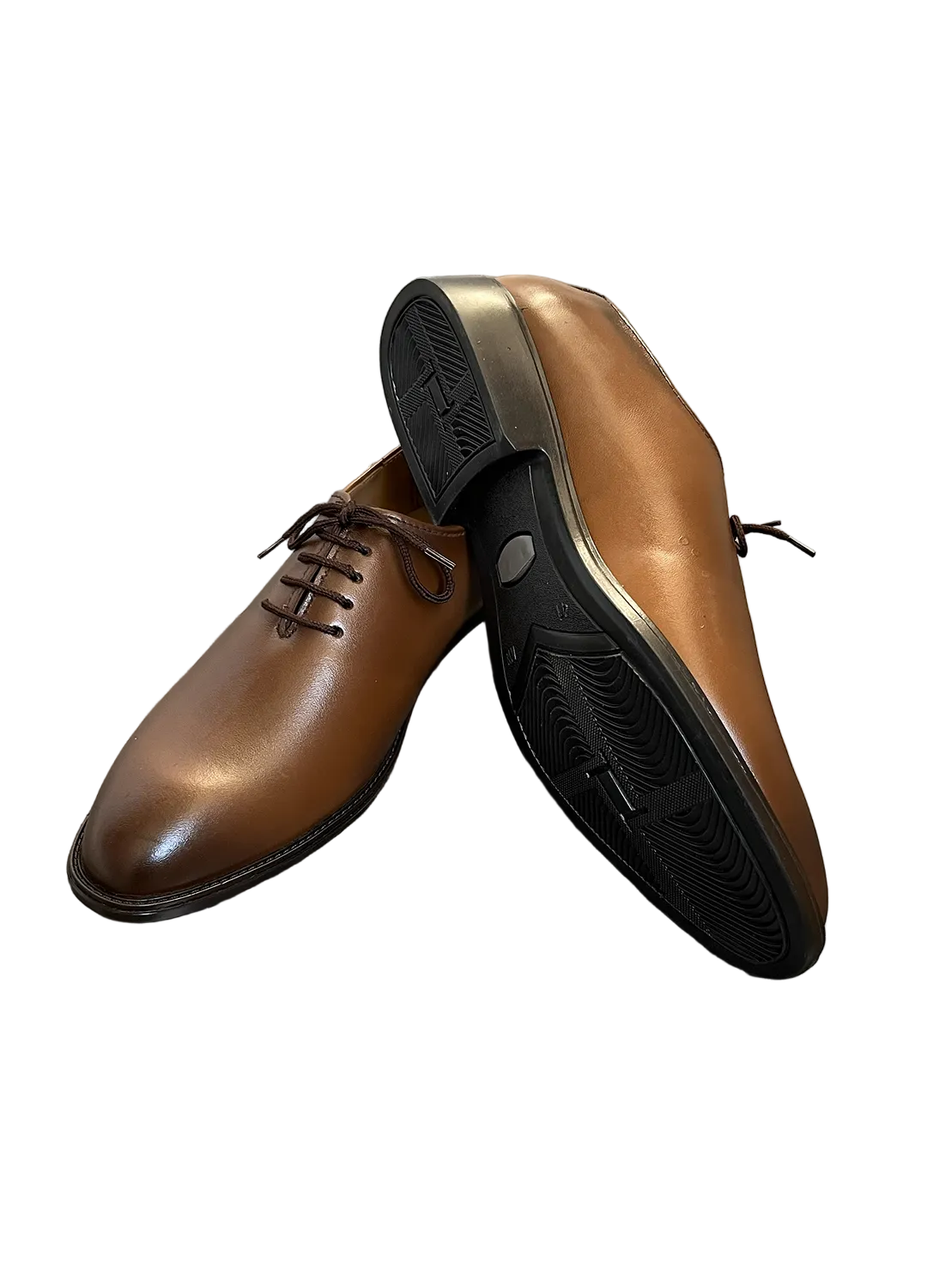 L-0042 Wholecut Mustard Brown Formal Shoe