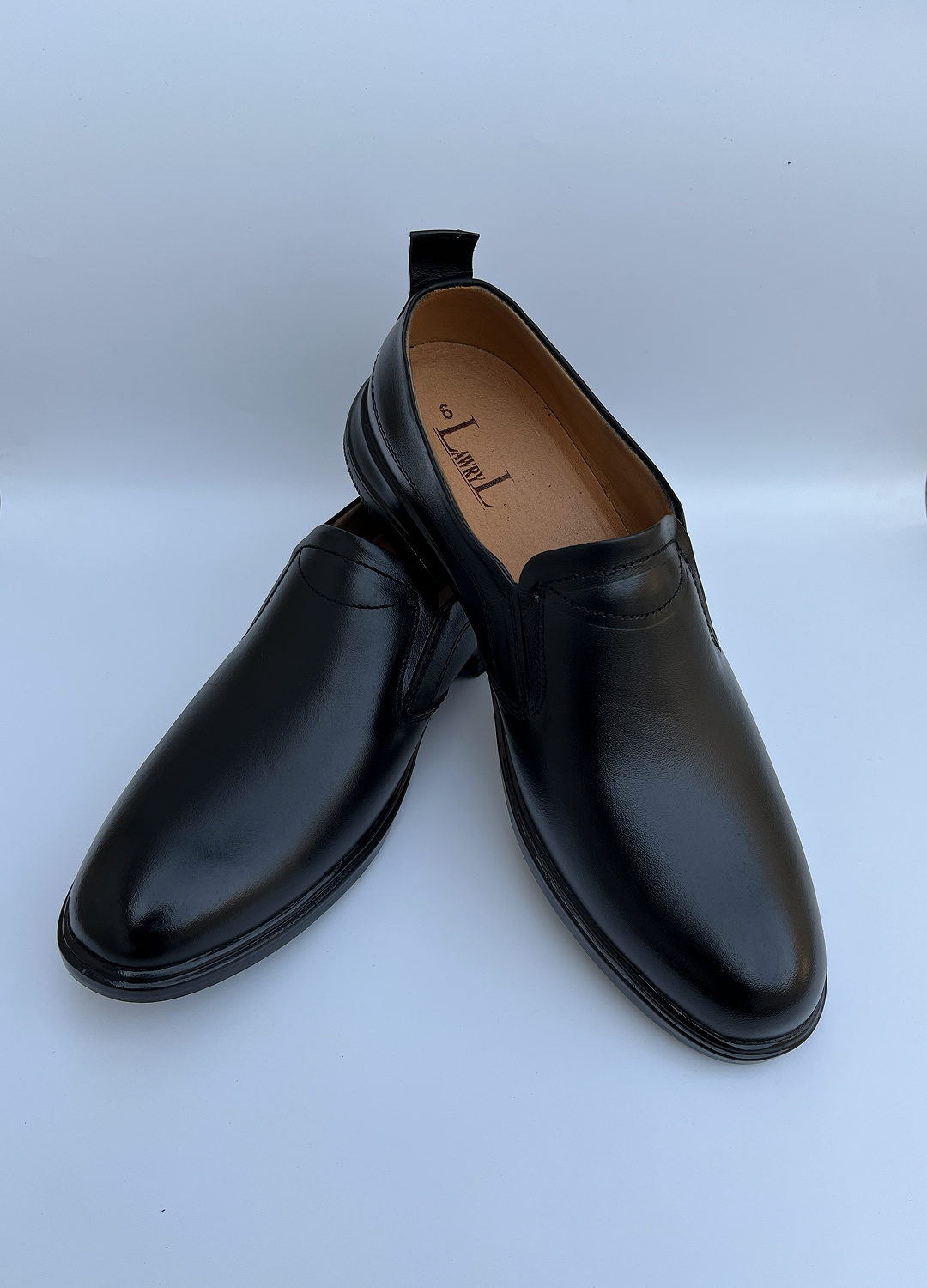 L-0074 Classic Black Gam Formal Shoe