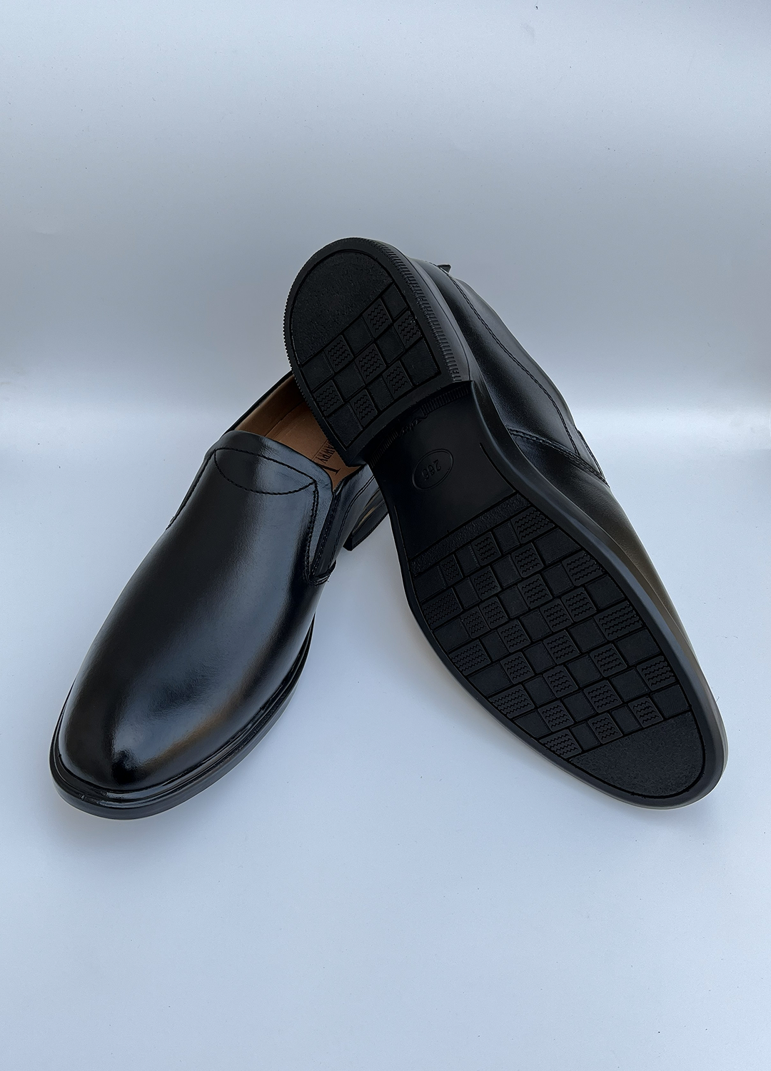 L-0074 Classic Black Gam Formal Shoe