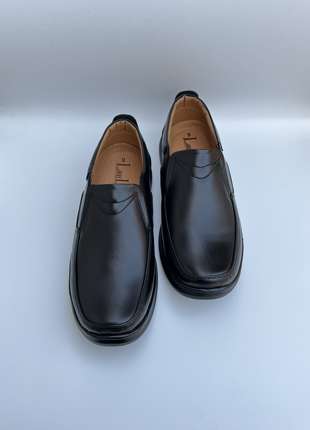 L-201 Classic Raven Black Semi Formal Shoe