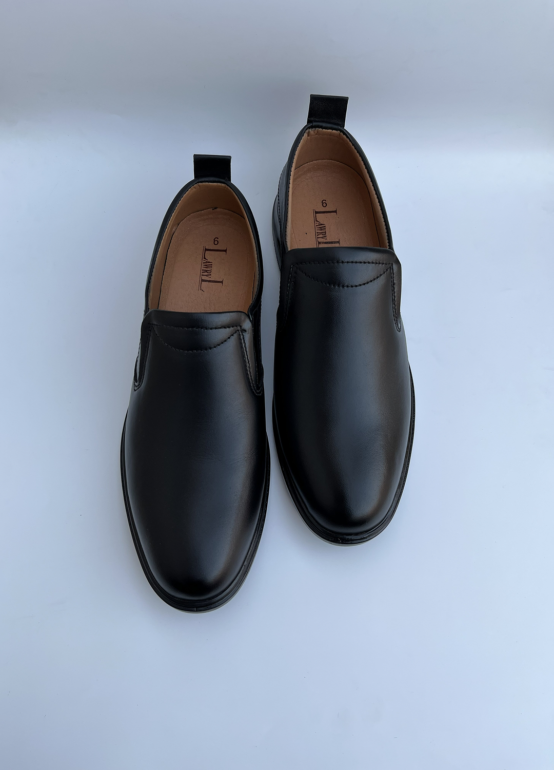 L-0074 Classic Black Gam Formal Shoe