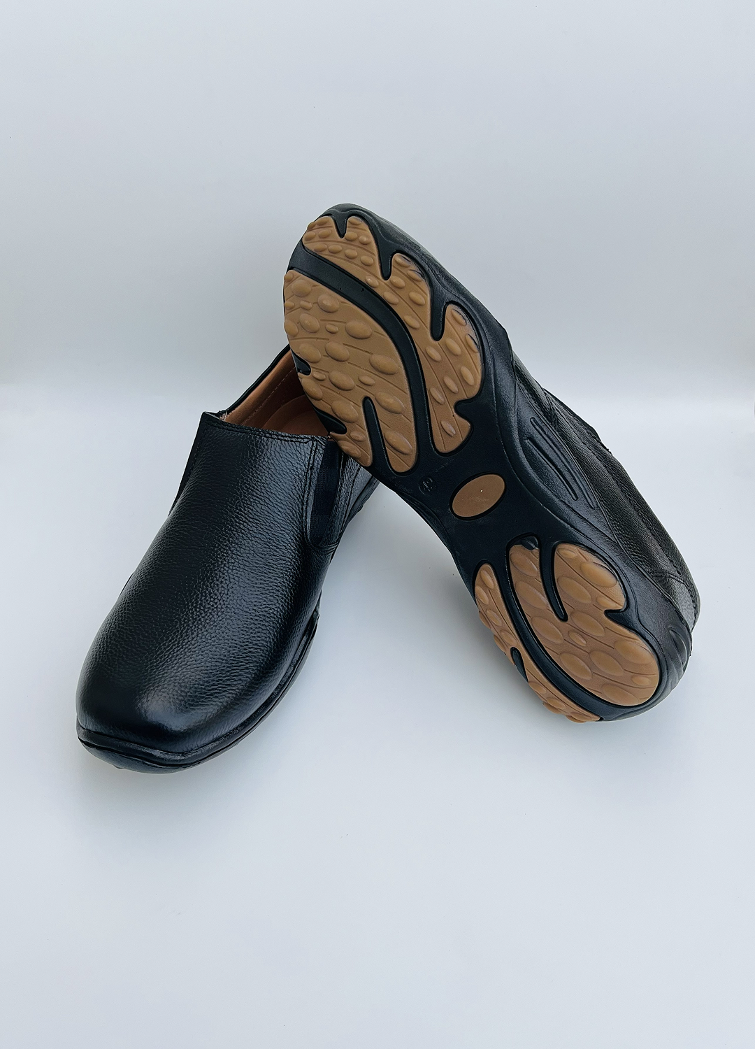 L-205 Timber Black Casual Shoe
