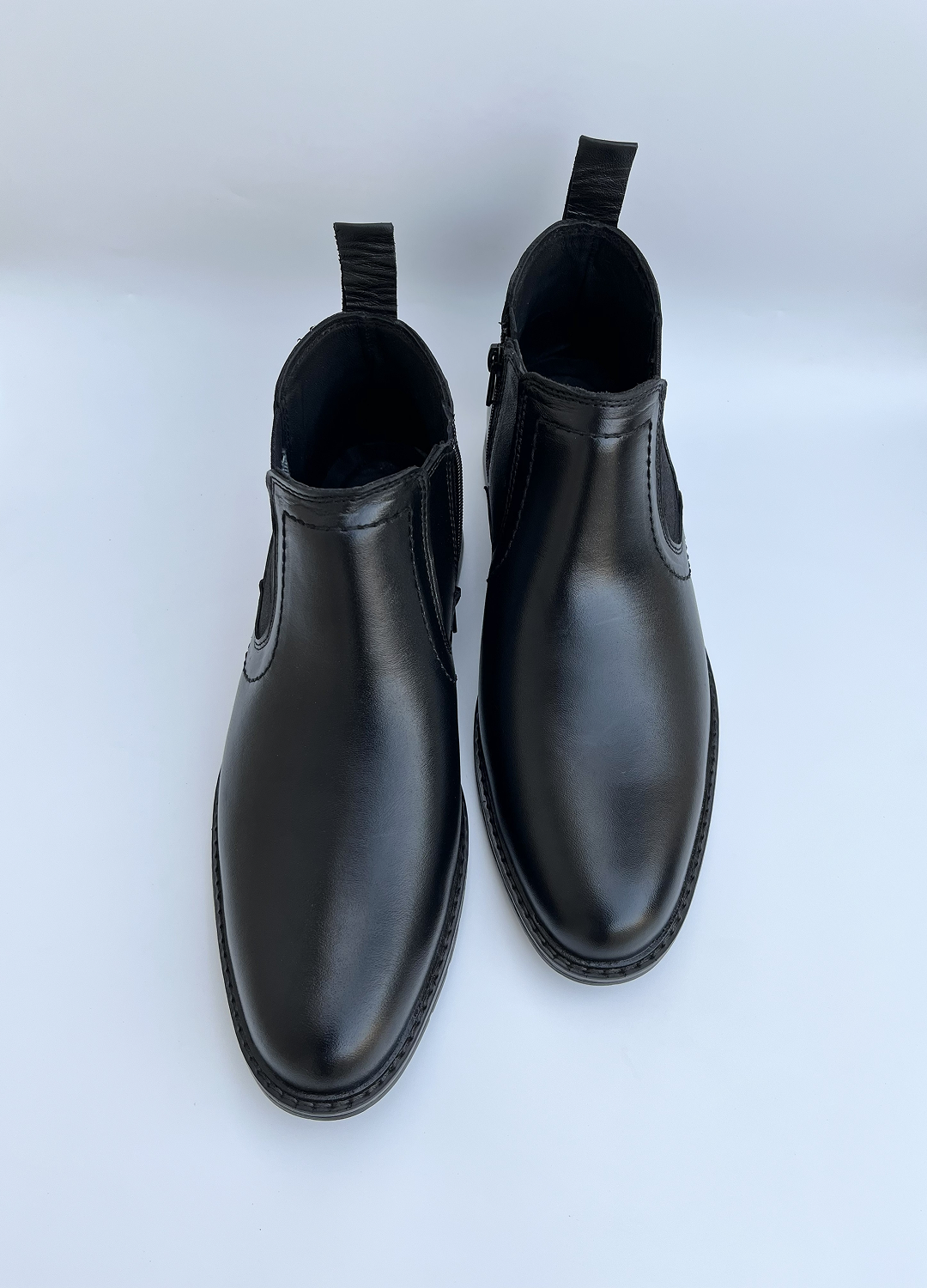 L-2928 Raven Black Chelsea Formal Boot