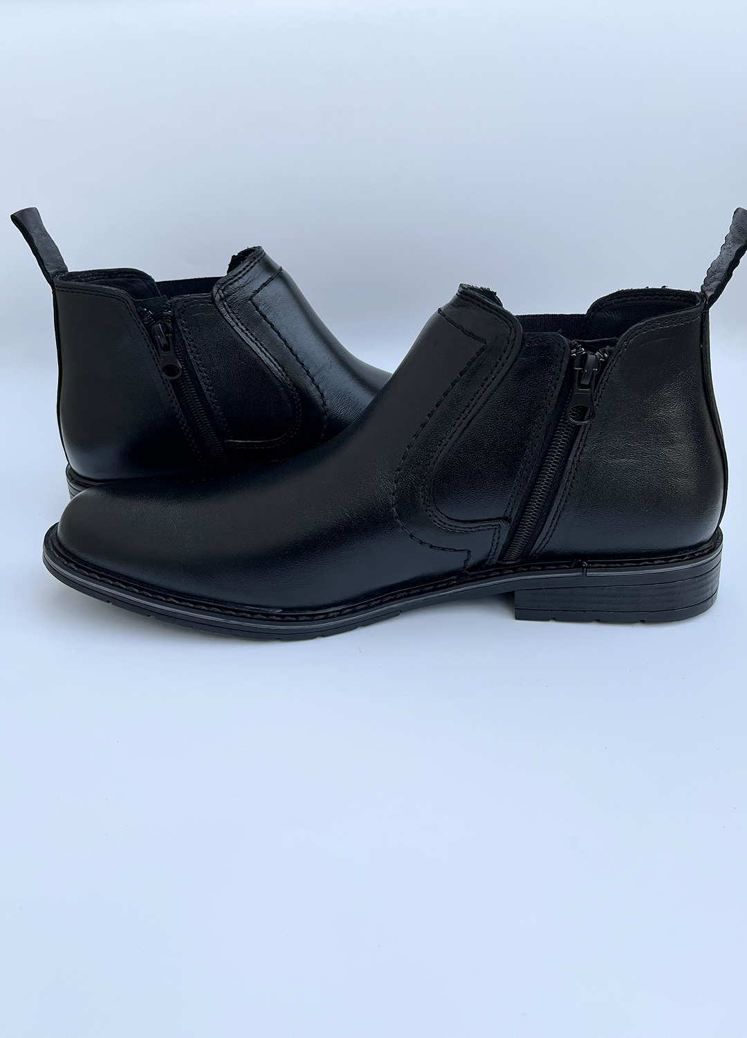L-2928 Raven Black Chelsea Formal Boot