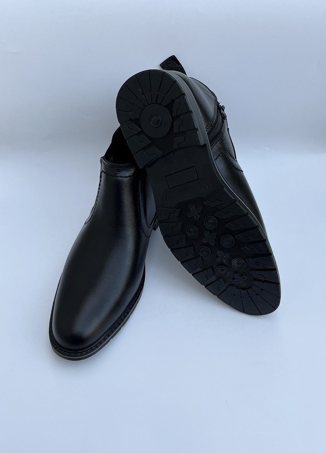 L-2928 Raven Black Chelsea Formal Boot