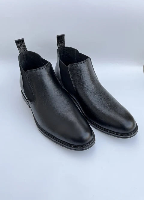 L-2925 Milt Leather Chelsea Formal Boot