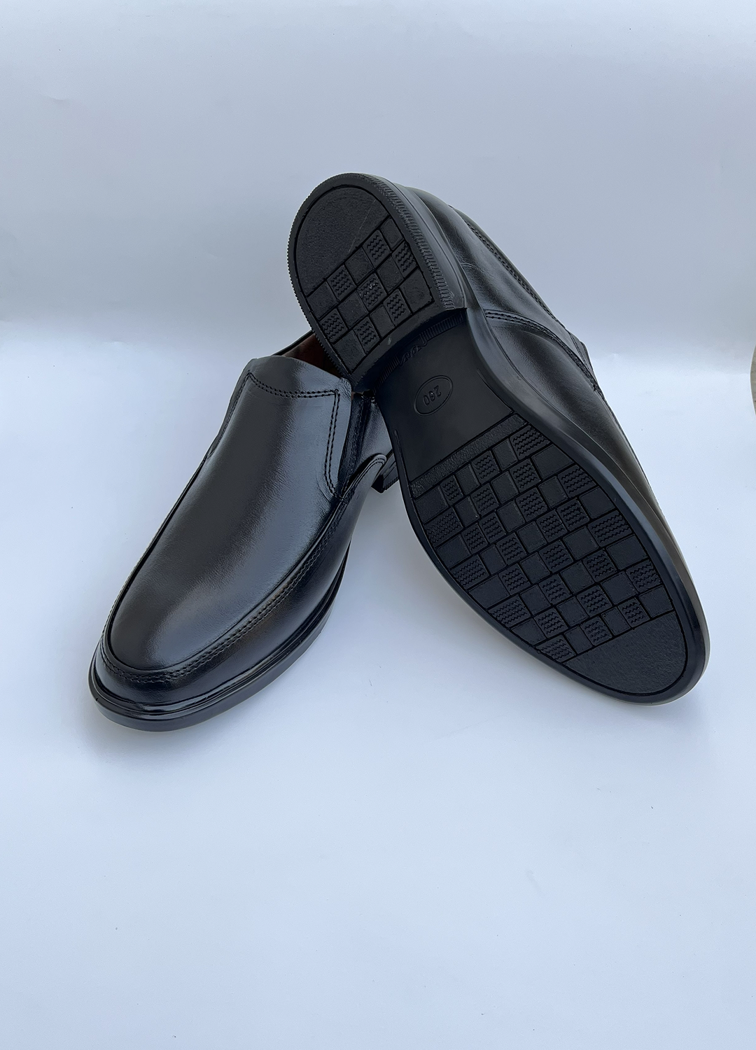 L-0028 Classic Black Gam Formal Shoe