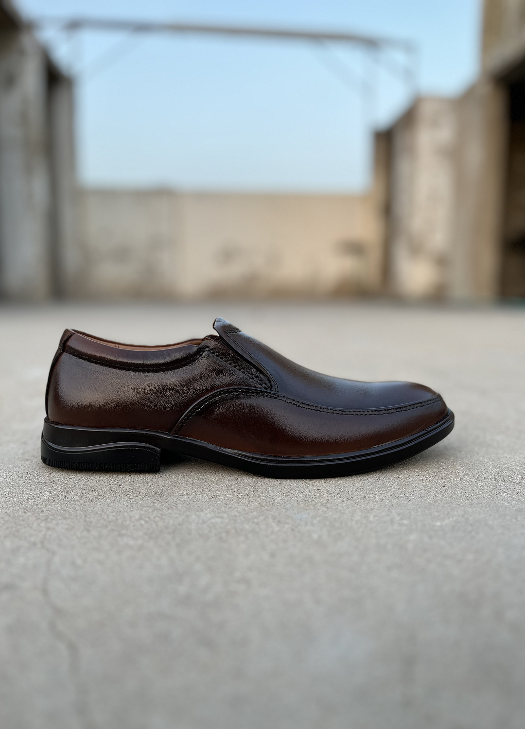 L-0028 Dark Brown Gam Formal Shoe