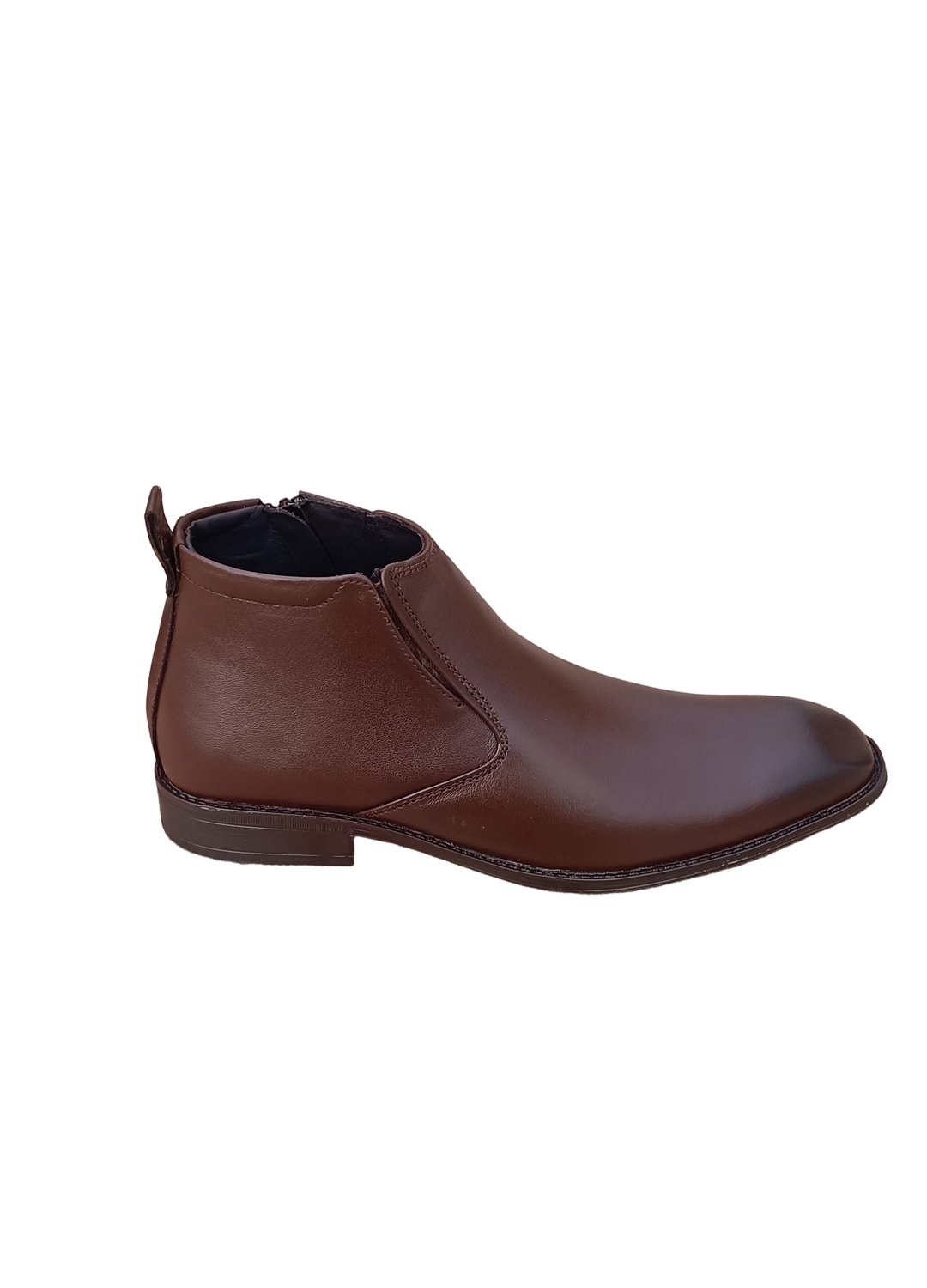 L-1902 Chocolate Brown Chelsea Formal Boot