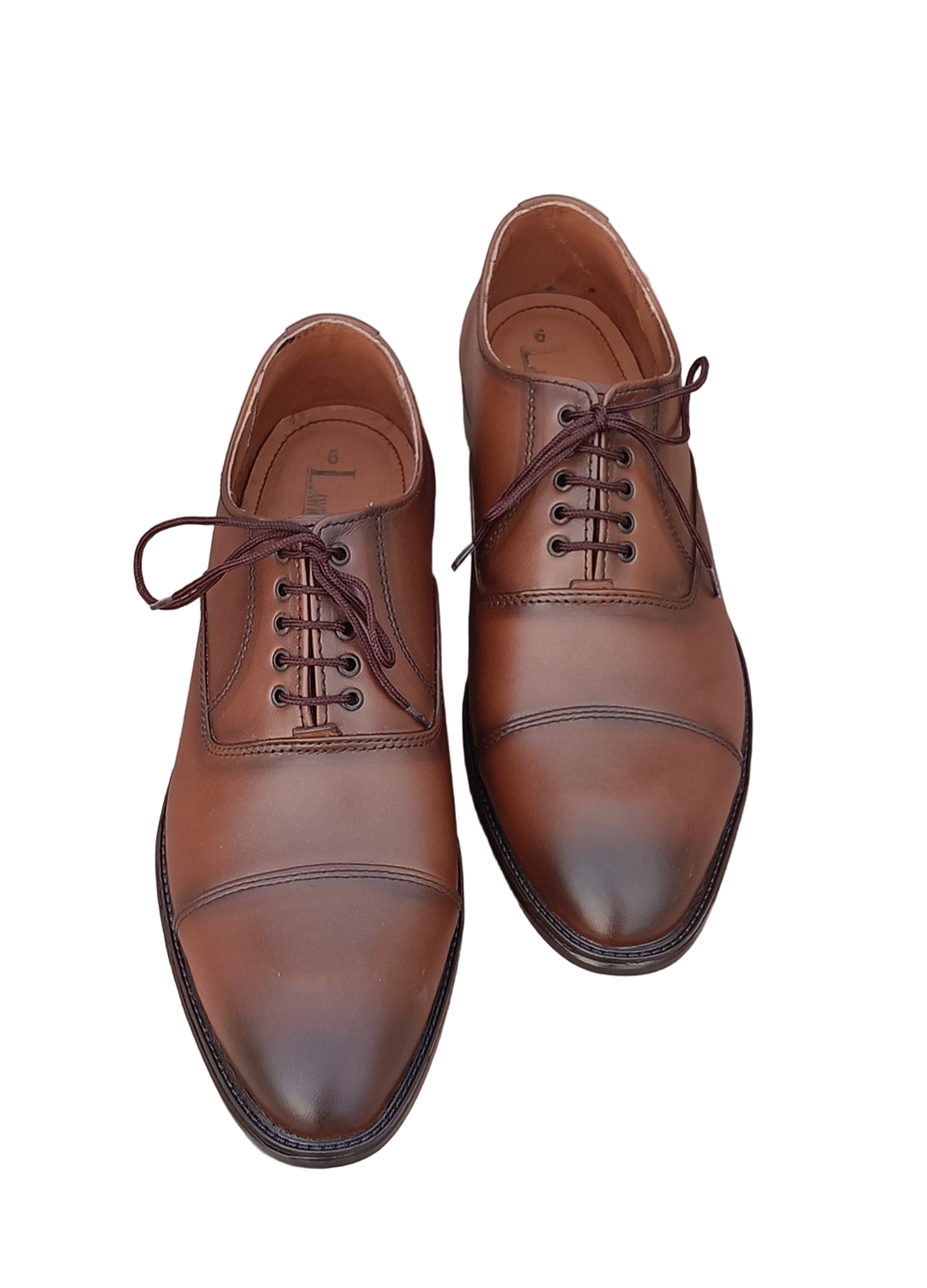 L-0045 Mustard Brown Oxford Formal Shoe
