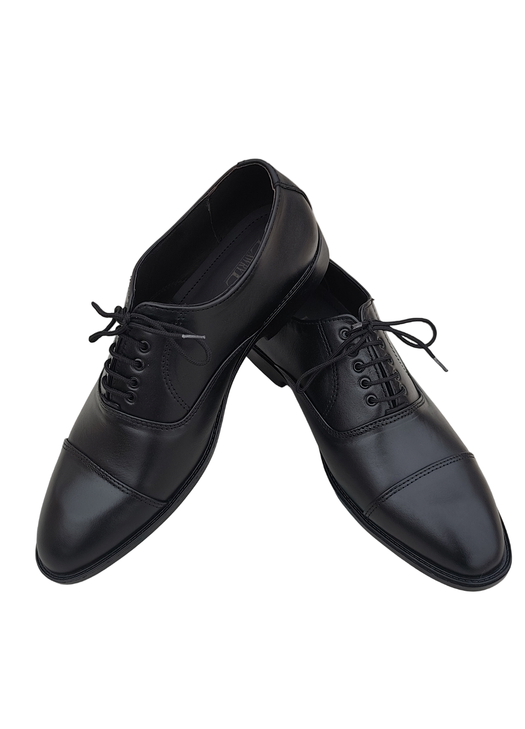 L-0045 Matte Black Classic Oxford Formal Shoe