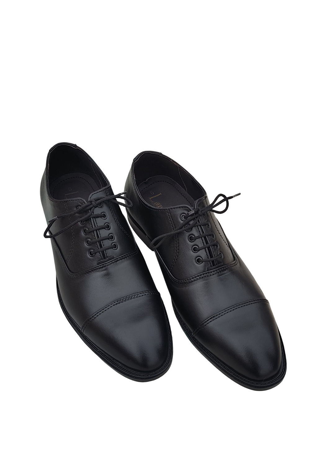 L-0045 Matte Black Classic Oxford Formal Shoe