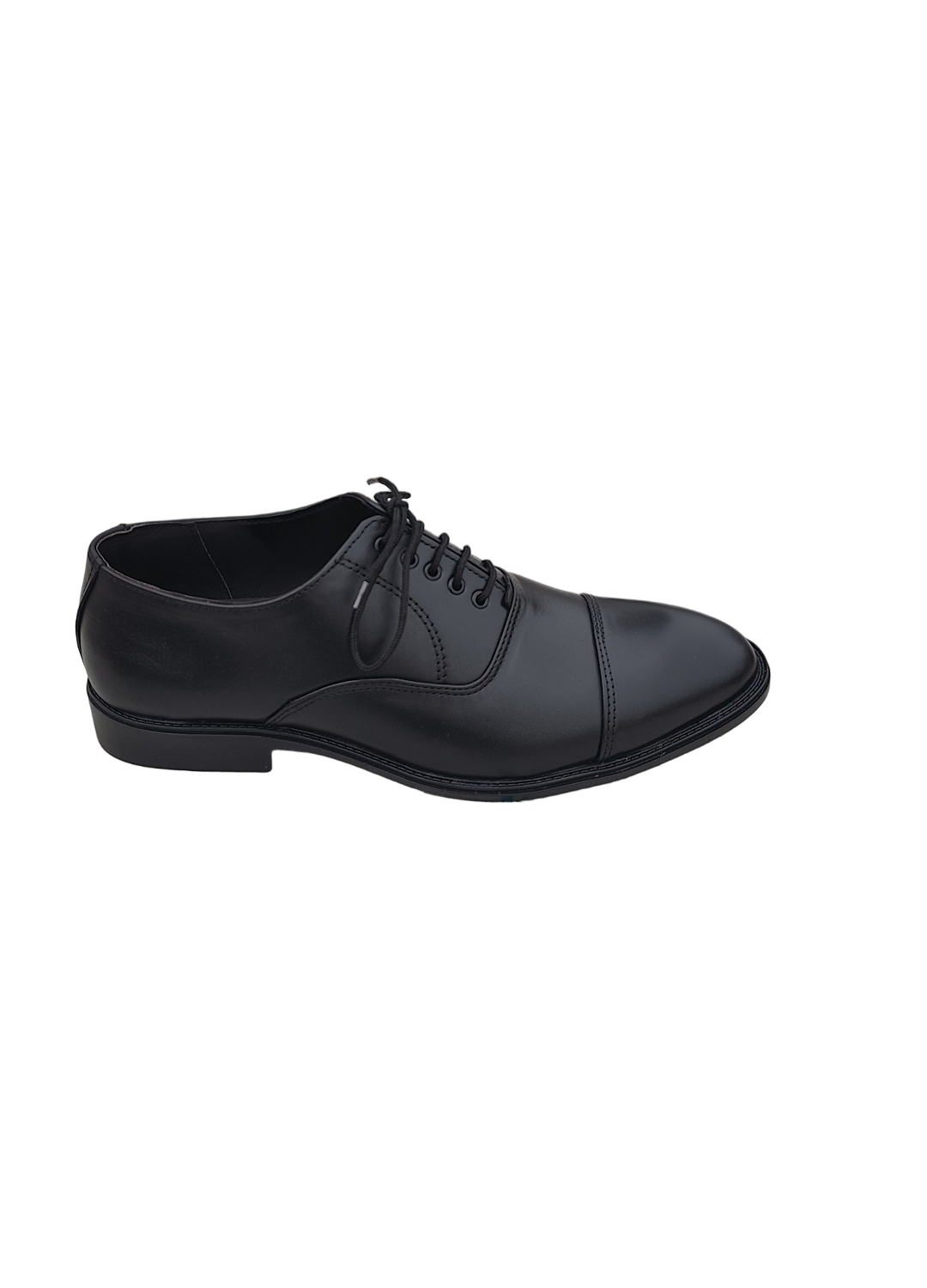 L-0045 Matte Black Classic Oxford Formal Shoe