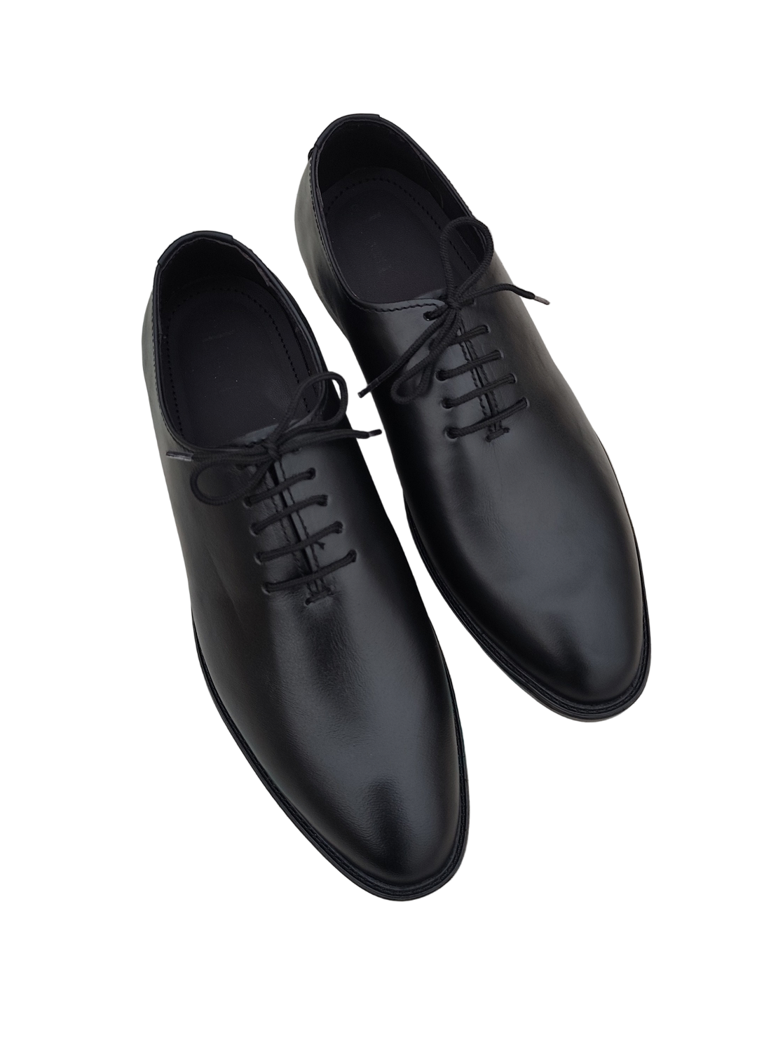 L-0042 Wholecut Matte Black Formal Shoe