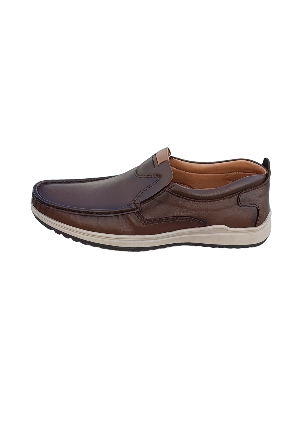 L-0025 Matte Finish Chocolate Brown Casual Shoe