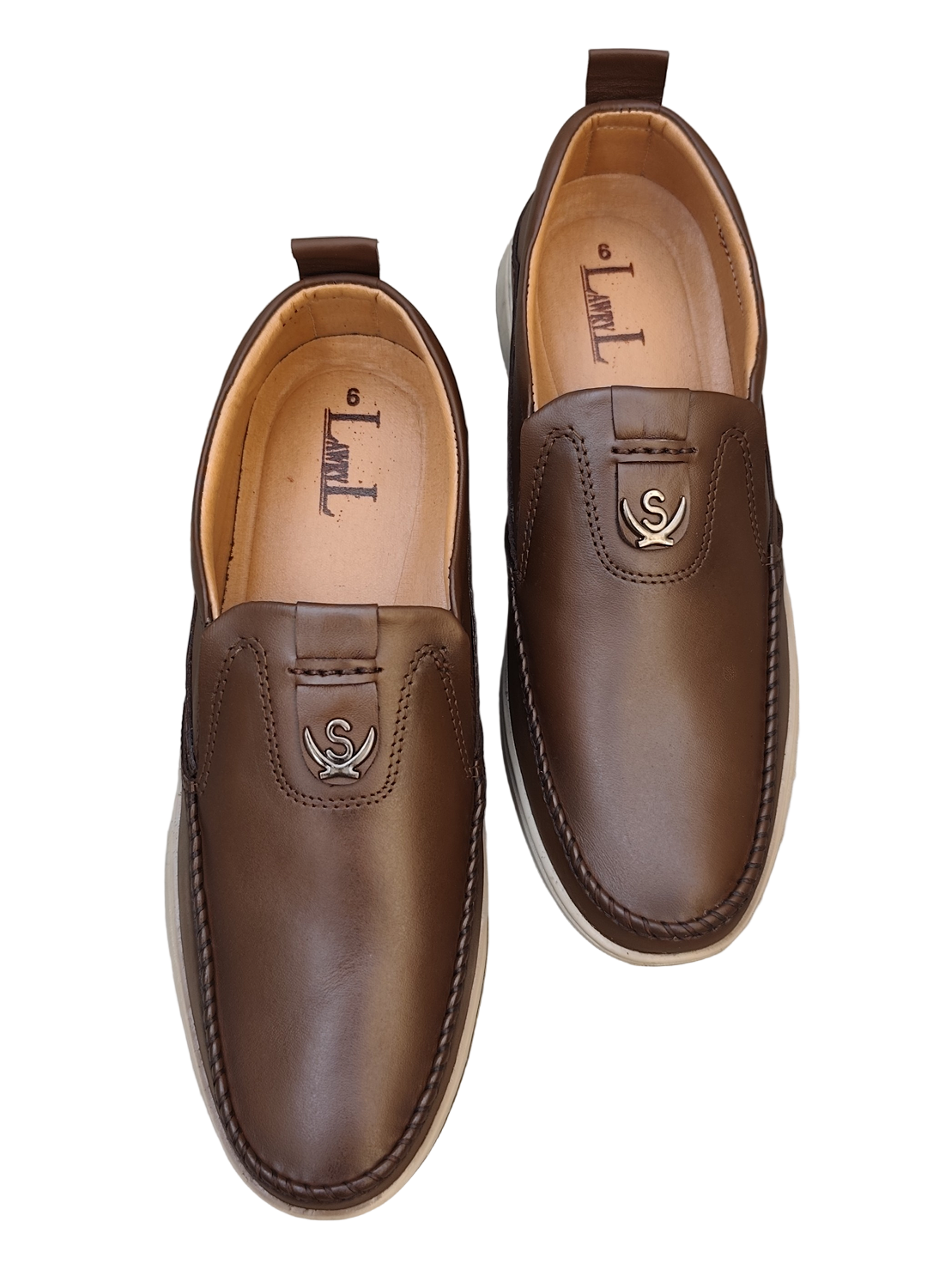 L-0024 Matte Finish Chocolate Brown Casual Shoe