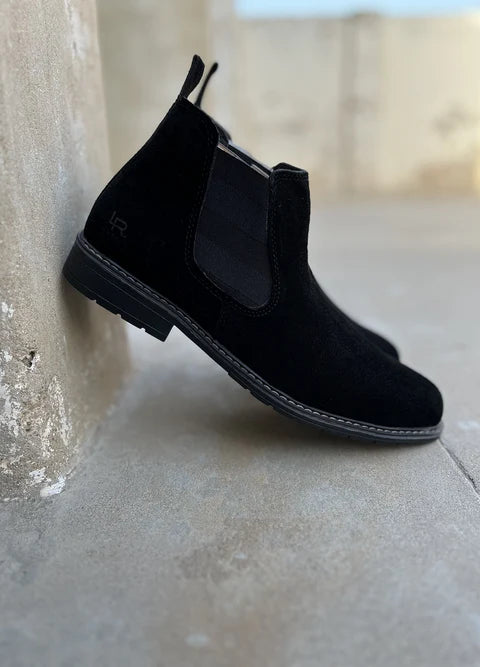 L-2925 Suede Leather Chelsea Boot