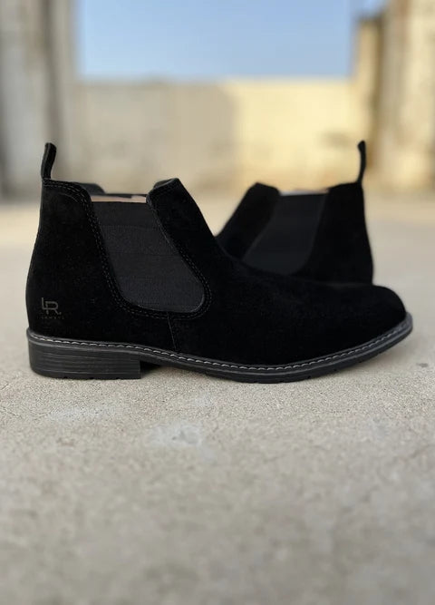L-2925 Suede Leather Chelsea Boot