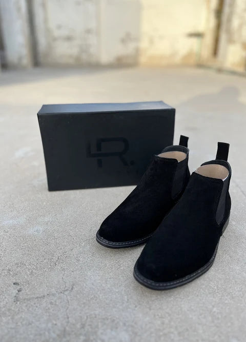 L-2925 Suede Leather Chelsea Boot
